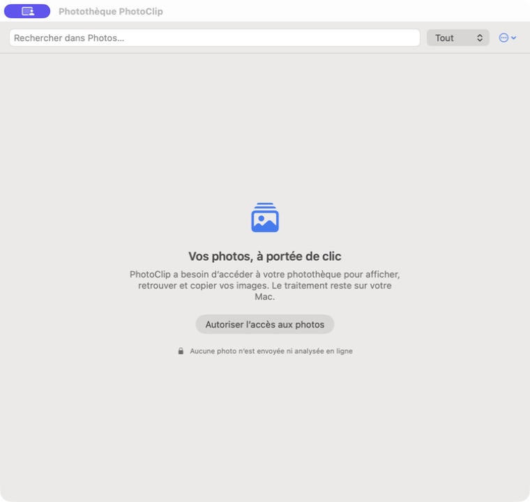You control Photos access in macOS and can revoke it in System Settings.