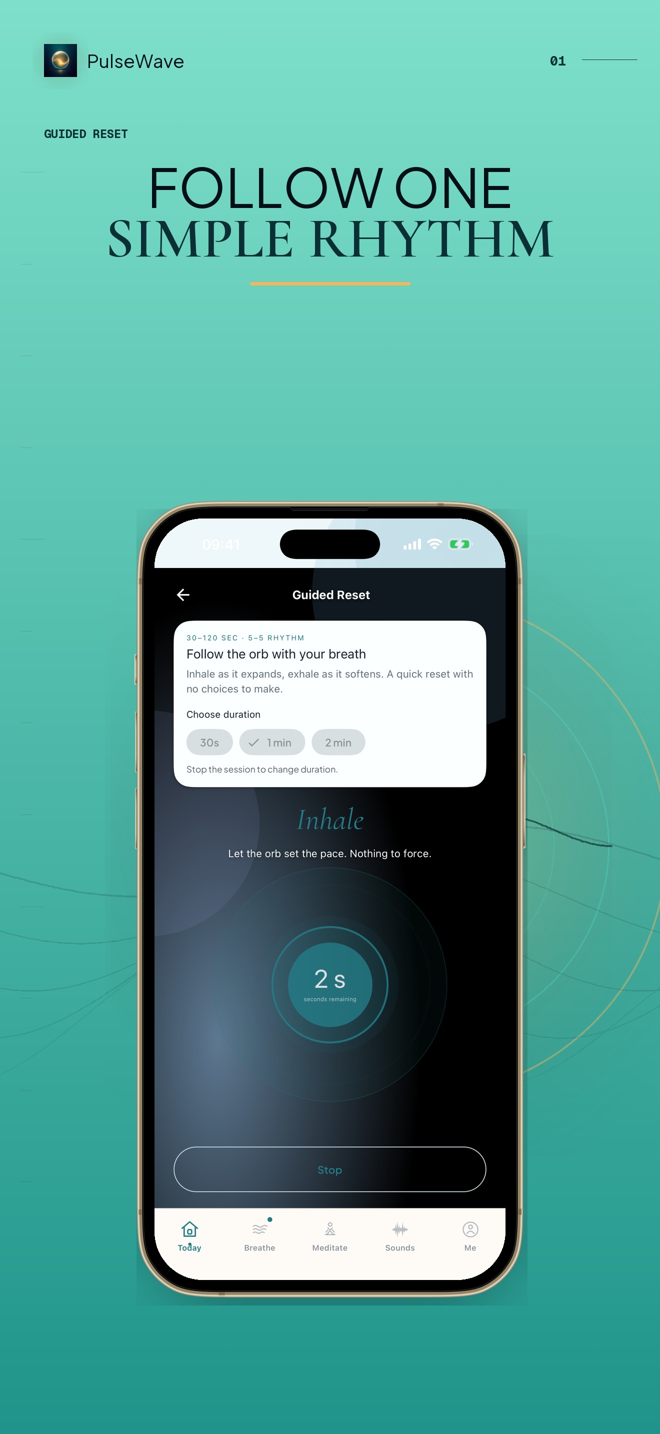 PulseWave — Guided Reset