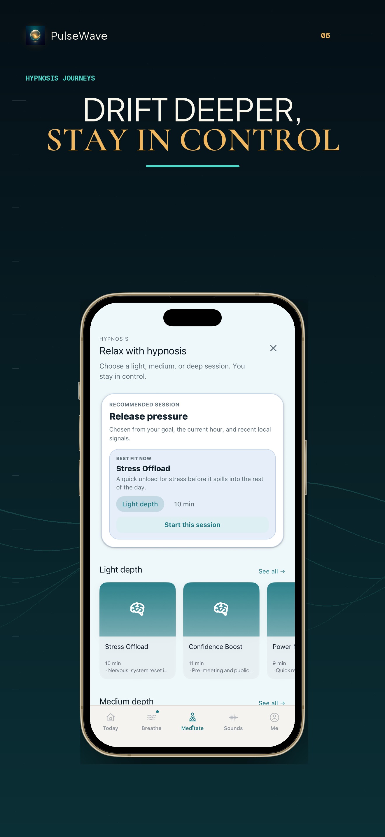 PulseWave — Hypnosis Journeys