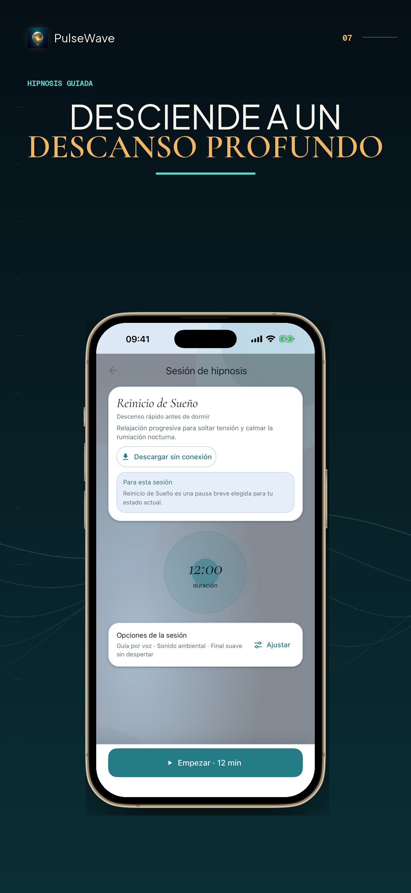 PulseWave — Hypnosis Session